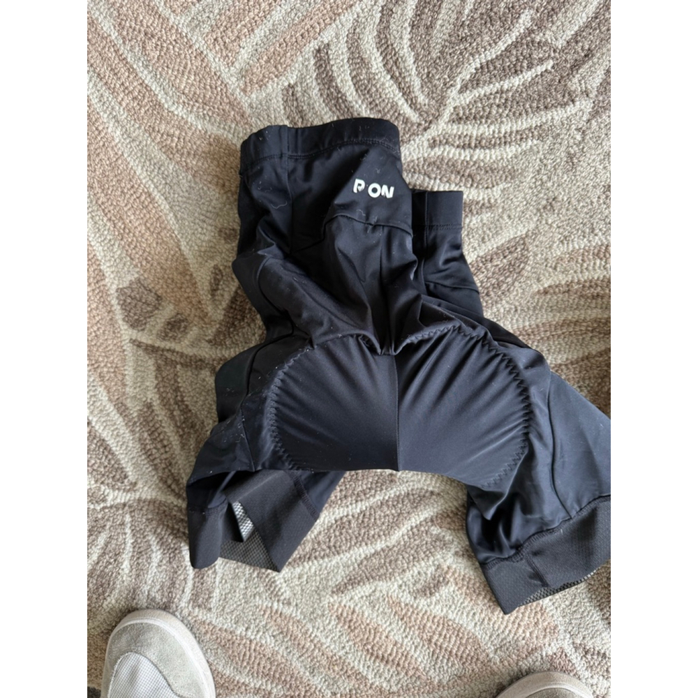 Women's RION Black Padded Bike Shorts Size L